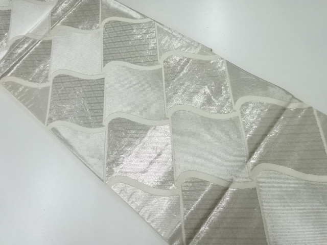 JAPANESE FUKURO OBI / WOVEN ROOF TILES